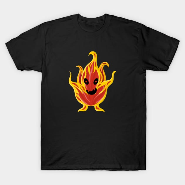 Fire monster T-Shirt by JoanaJuheLaju1